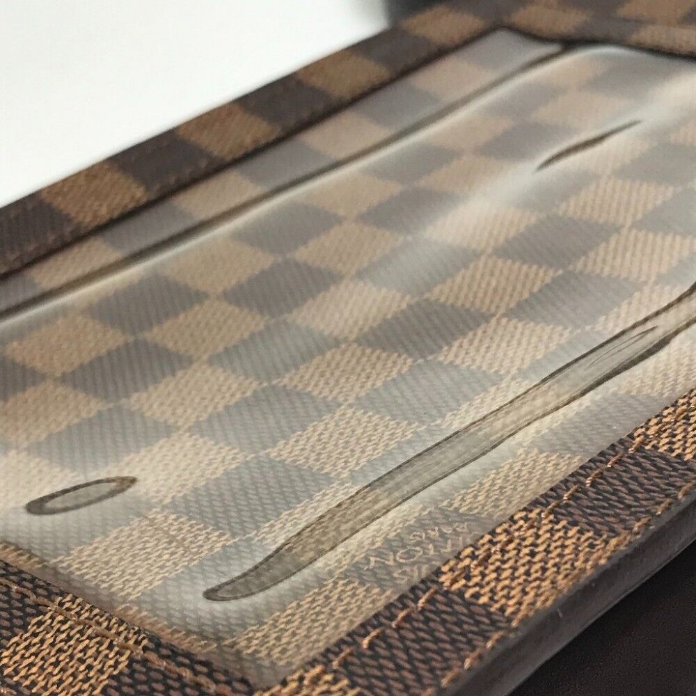 AUTHENTICITY GUARANTEED LOUIS VUITTON Damier Portello Pochette Shoulder Bag - Picture 12 of 16